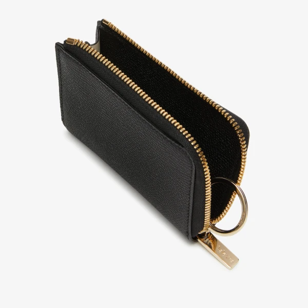 Valextra Key Holder Zip Around in Black | Keys Holder | Luxury Shoes 