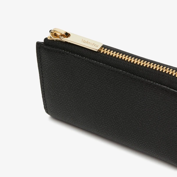 Valextra Key Holder Zip Around in Black | Keys Holder | Luxury Shoes 