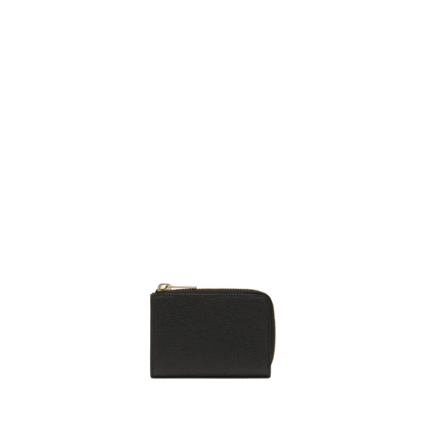 Valextra Key Holder Zip Around in Black | Keys Holder | Luxury Shoes 