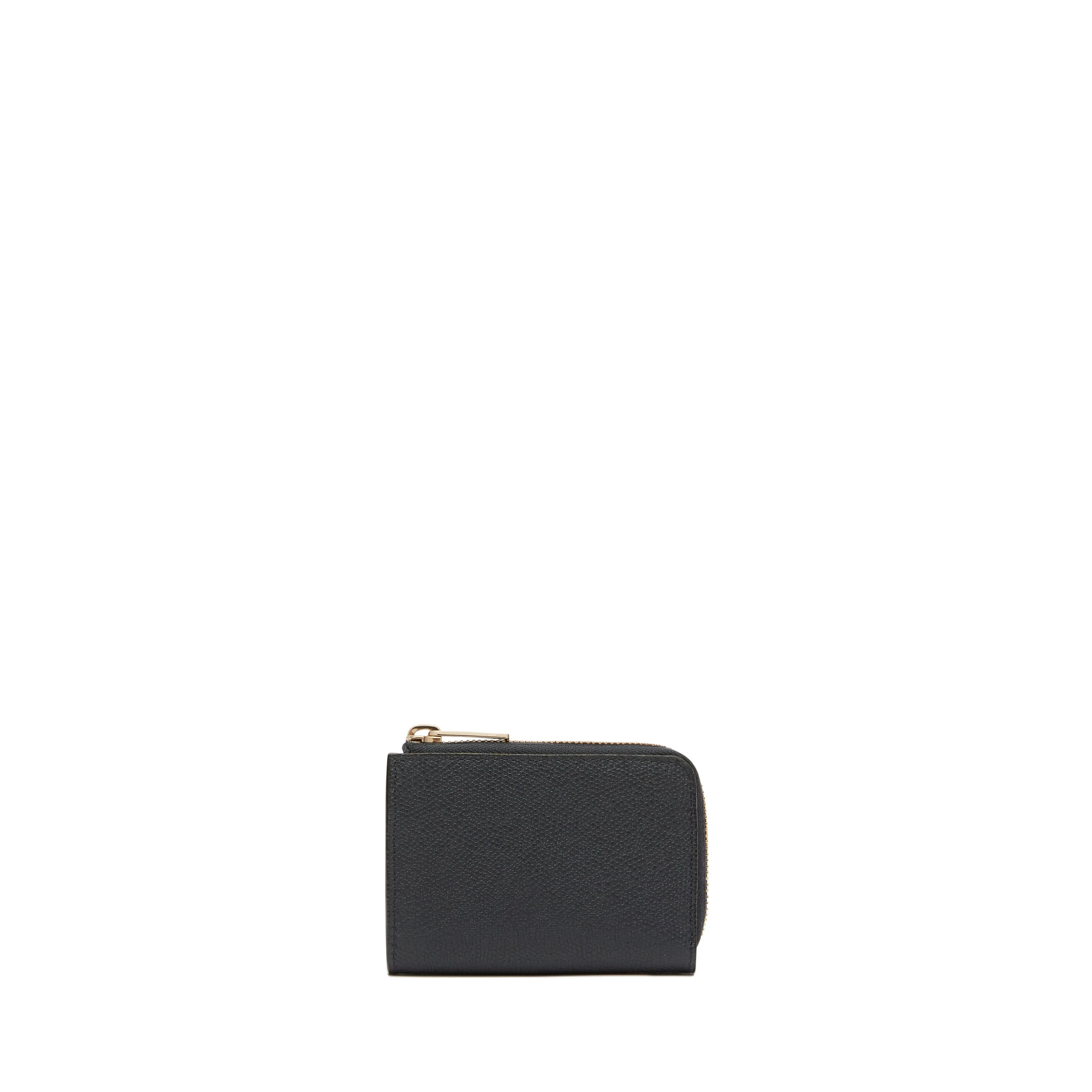 Valextra Key Holder Zip Around in Night Blue Valextra Key Holder Zip Around in Night Blue | Keys Holder | Luxury Shoes