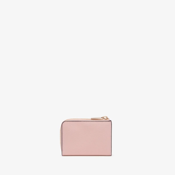 Valextra Key Holder Zip Around in Peony Pink | Keys Holder | Luxury Shoes 