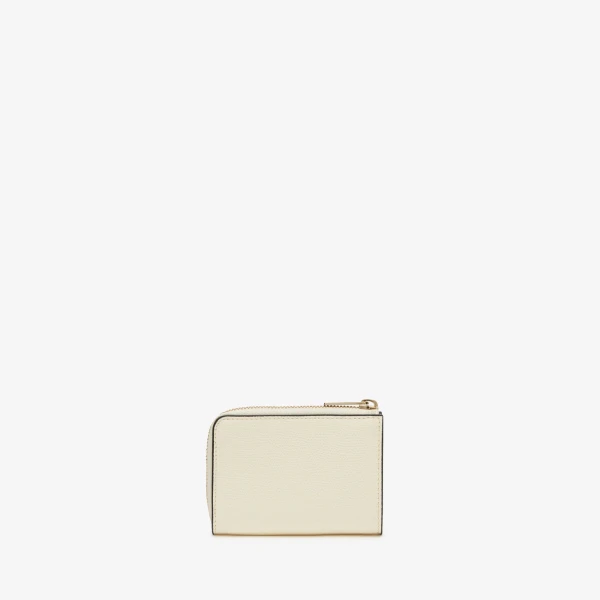 Valextra Key Holder Zip Around in Pergamena White | Keys Holder | Luxury Shoes 