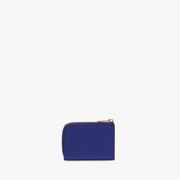 Valextra Key Holder Zip Around in Royal Blue | Keys Holder | Luxury Shoes 