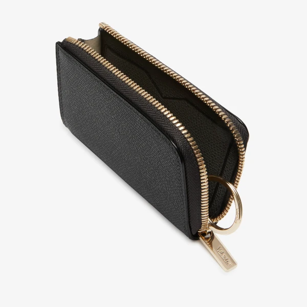 Valextra Key Holder Zip Around in Smokey Grey | Keys Holder | Luxury Shoes 