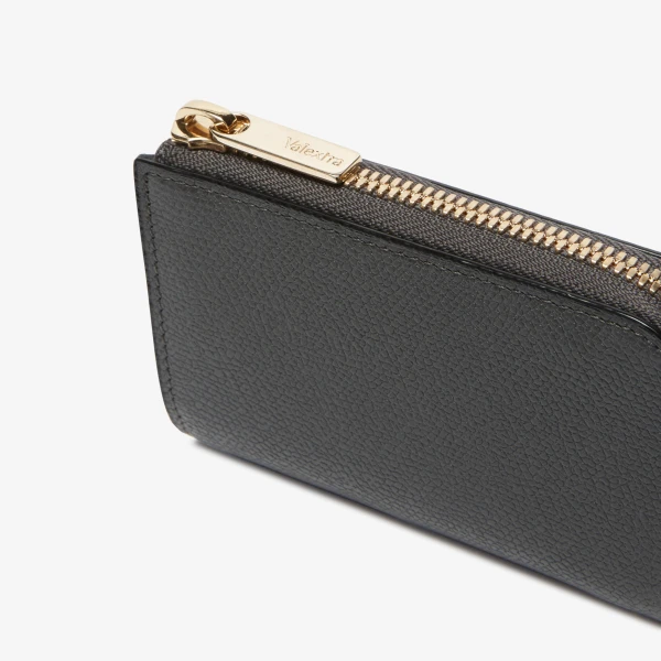 Valextra Key Holder Zip Around in Smokey Grey | Keys Holder | Luxury Shoes 