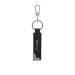 Valextra Key Holder with Metal Corner in Black | Keys Holder | Luxury Shoes 