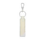 Valextra Key Holder with Metal Corner in Pergamena White | Keys Holder | Luxury Shoes 