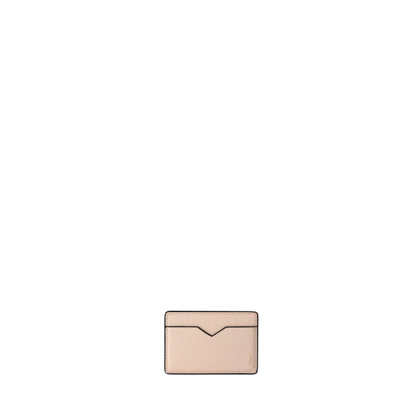 Valextra Magnetic Card Case in Bonne Mine Pink | Wallets & Purses | Luxury Shoes 