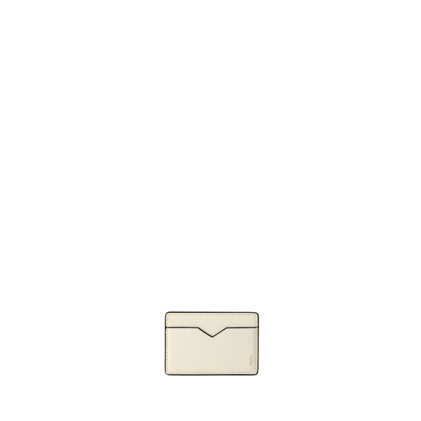 Valextra Magnetic Card Case in Pergamena White | Wallets & Purses | Luxury Shoes 