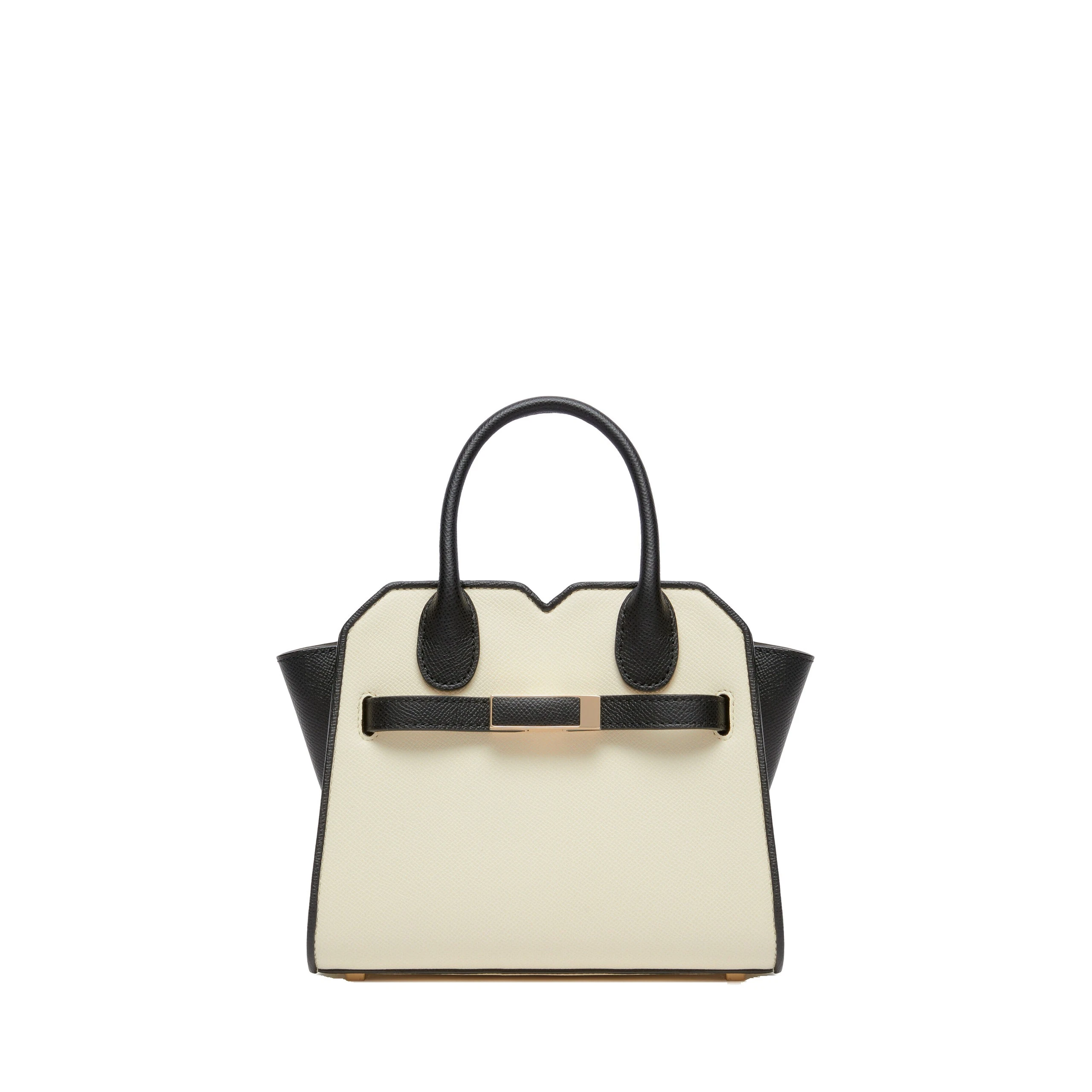 Valextra Milano Chiaroscuro Crossbody Micro Bag in Pergamena White and Black Valextra Milano Chiaroscuro Crossbody Micro Bag in Pergamena White and Black | Shoulder & Crossbody Bags | Luxury Shoes