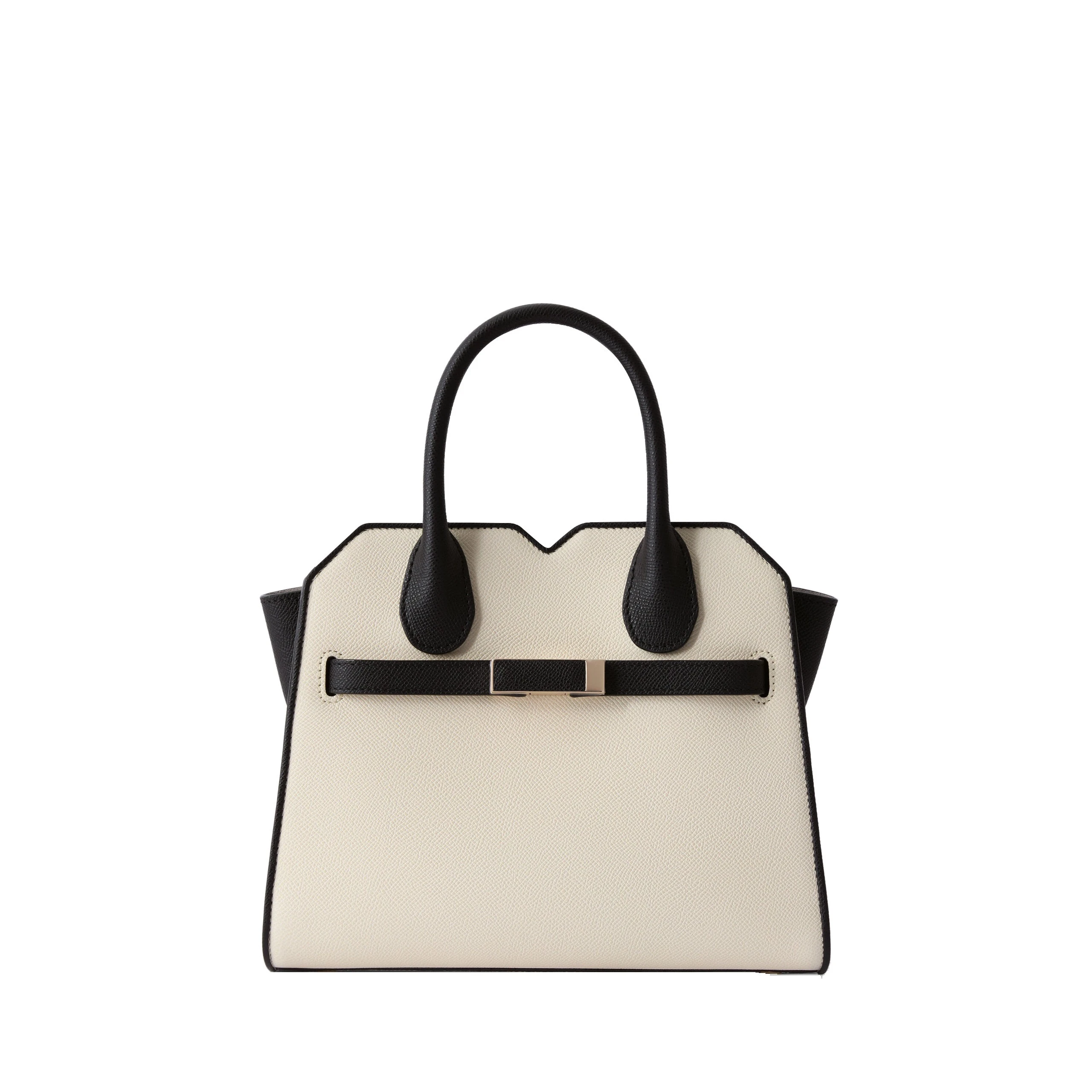Valextra Milano Chiaroscuro Two Handles Mini Bag in Pergamena White and Black Valextra Milano Chiaroscuro Two Handles Mini Bag in Pergamena White and Black | Mini Bags | Luxury Shoes