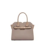 Valextra Milano Chiaroscuro Two Handles Mini Bag in Pink Nude and Sahara Brown | Mini Bags | Luxury Shoes 