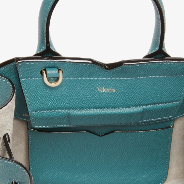 Valextra Milano Crossbody Micro Bag in Bottle Green | Shoulder & Crossbody Bags | Luxury Shoes 