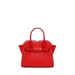 Valextra Milano Crossbody Micro Bag in Crimson Red | Shoulder & Crossbody Bags | Luxury Shoes 