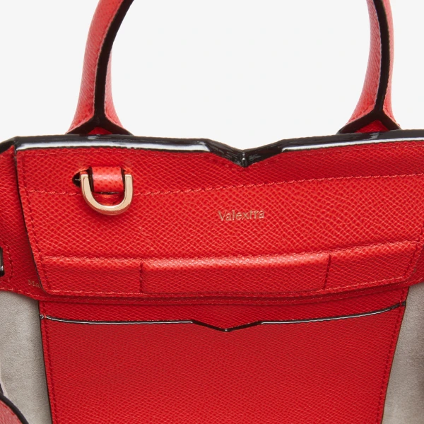 Valextra Milano Crossbody Micro Bag in Crimson Red | Shoulder & Crossbody Bags | Luxury Shoes 