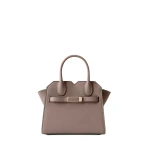 Valextra Milano Crossbody Micro Bag in Sahara Brown | Shoulder & Crossbody Bags | Luxury Shoes 