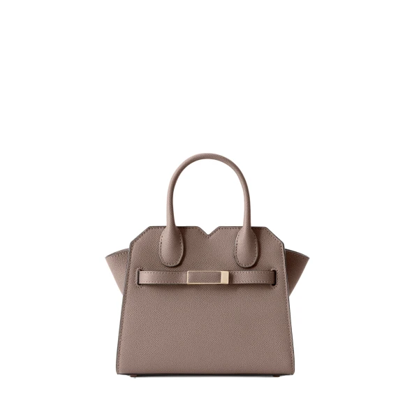 Milano Crossbody Micro Bag in Sahara Brown