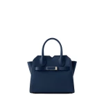 Valextra Milano Crossbody Micro Bag in Sapphire Blue | Shoulder & Crossbody Bags | Luxury Shoes 