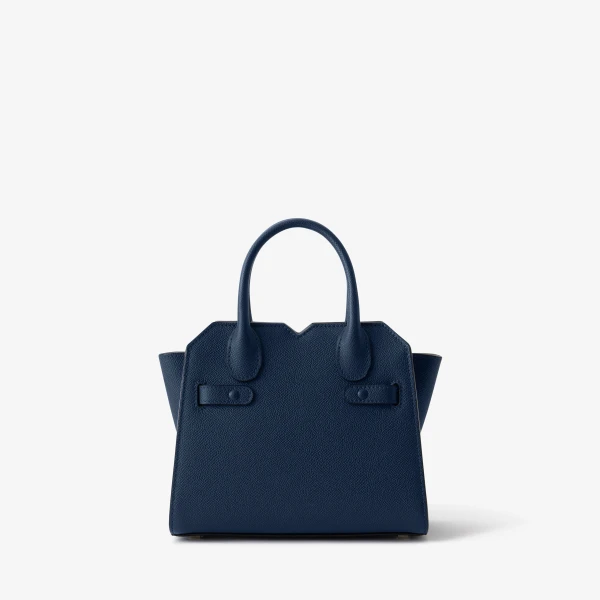 Valextra Milano Crossbody Micro Bag in Sapphire Blue | Shoulder & Crossbody Bags | Luxury Shoes 