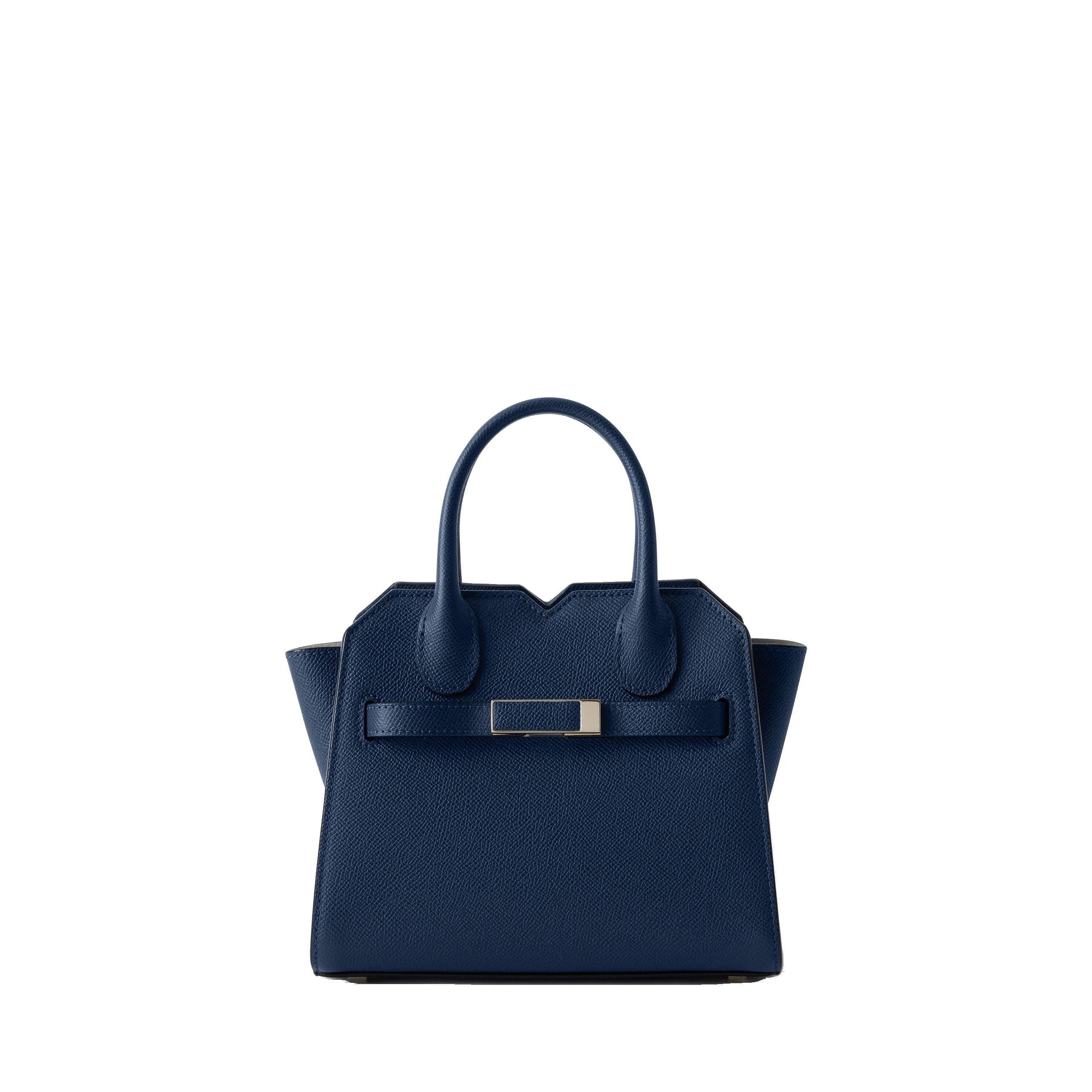 Valextra Milano Crossbody Micro Bag in Sapphire Blue Valextra Milano Crossbody Micro Bag in Sapphire Blue | Shoulder & Crossbody Bags | Luxury Shoes