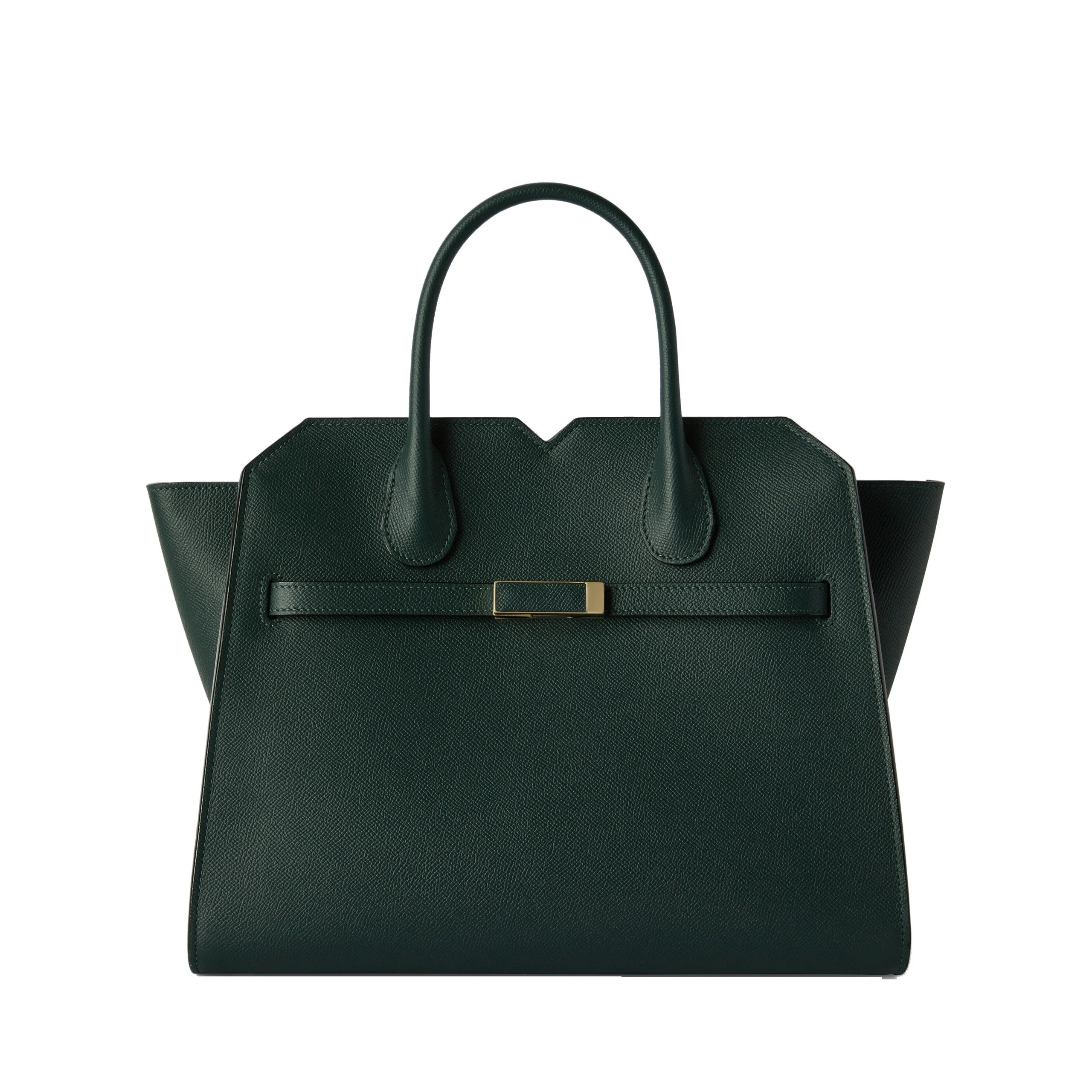 Valextra Milano Two Handles Medium Bag in Valextra Green Valextra Milano Two Handles Medium Bag in Valextra Green | Totes & Top-Handle Bags | Luxury Shoes