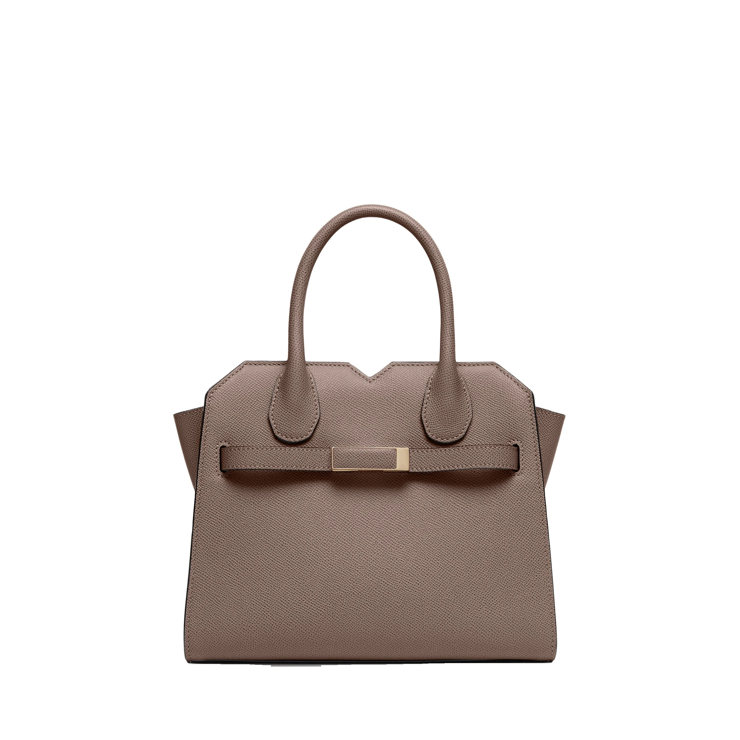 Valextra Milano Two Handles Mini Bag in Sahara Brown Valextra Milano Two Handles Mini Bag in Sahara Brown | Mini Bags | Luxury Shoes