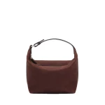 Valextra Mochi Senso Top Handle Mini Bag in Chocolate Brown | Mini Bags | Luxury Shoes 