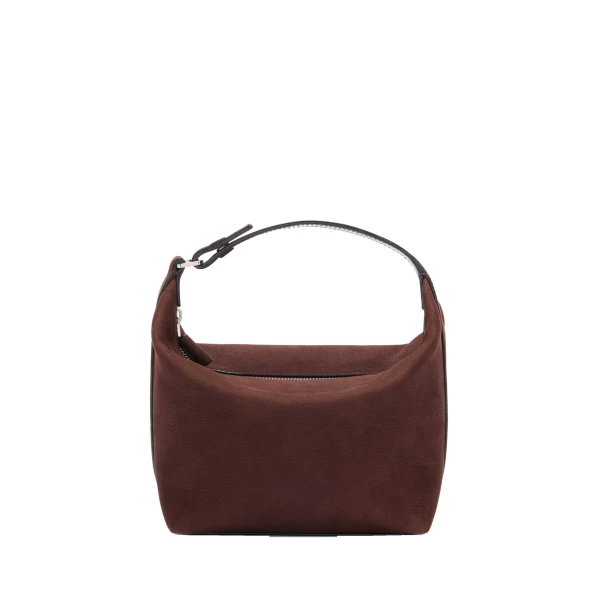 Valextra Mochi Senso Top Handle Mini Bag in Chocolate Brown | Mini Bags | Luxury Shoes 