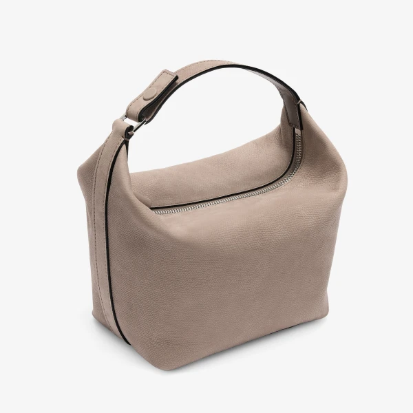 Valextra Mochi Senso Top Handle Mini Bag in Nude Pink | Mini Bags | Luxury Shoes 