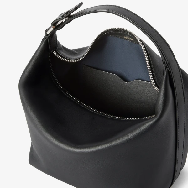 Valextra Mochi Sublime Top Handle Mini Bag in Black | Mini Bags | Luxury Shoes 