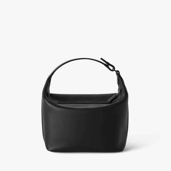 Valextra Mochi Sublime Top Handle Mini Bag in Black | Mini Bags | Luxury Shoes 