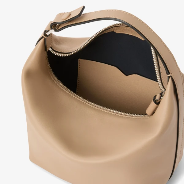 Valextra Mochi Sublime Top Handle Mini Bag in Cashmere Beige | Mini Bags | Luxury Shoes 