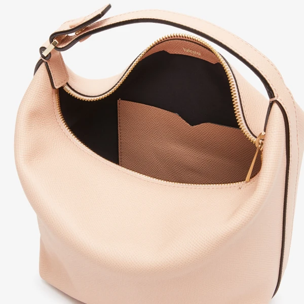 Valextra Mochi Top Handle Mini Bag in Bonne Mine Pink | Mini Bags | Luxury Shoes 