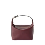 Valextra Mochi Top Handle Mini Bag in Claret Red | Mini Bags | Luxury Shoes 