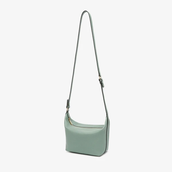 Valextra Mochi Top Handle Mini Bag in Eucalyptus Green | Mini Bags | Luxury Shoes 