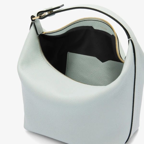 Valextra Mochi Top Handle Mini Bag in Ice | Mini Bags | Luxury Shoes 