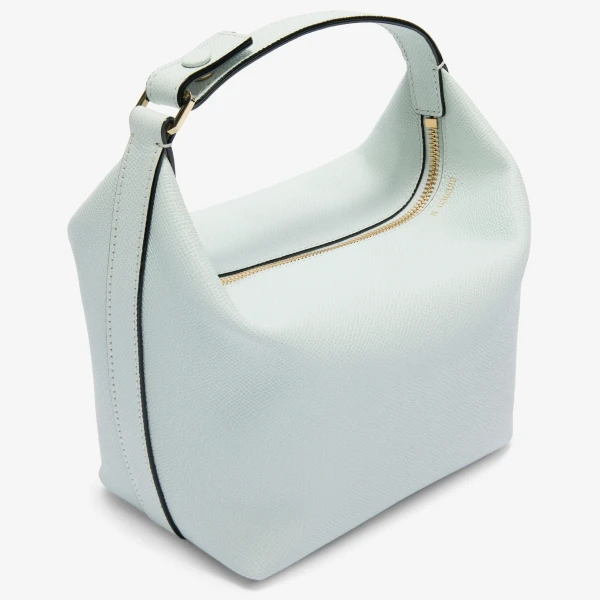 Valextra Mochi Top Handle Mini Bag in Ice | Mini Bags | Luxury Shoes 
