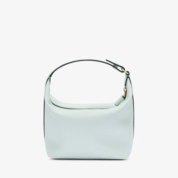 Valextra Mochi Top Handle Mini Bag in Ice | Mini Bags | Luxury Shoes 