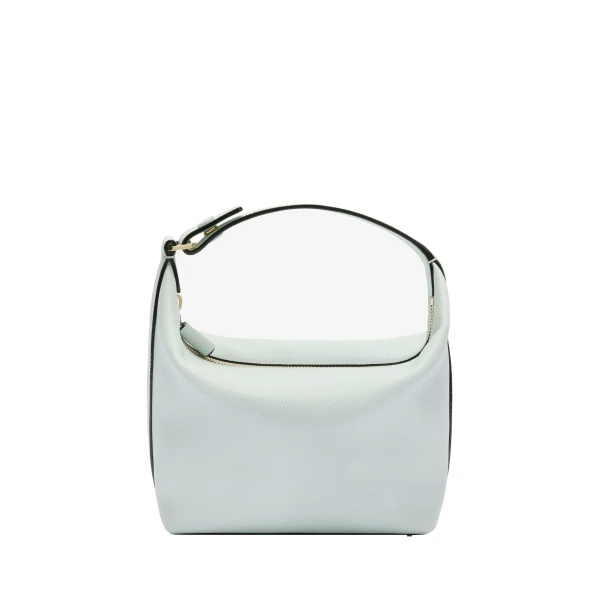 Valextra Mochi Top Handle Mini Bag in Ice | Mini Bags | Luxury Shoes 