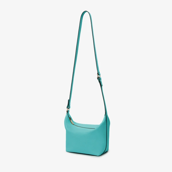Valextra Mochi Top Handle Mini Bag in Ocean Blue | Mini Bags | Luxury Shoes 