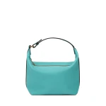 Valextra Mochi Top Handle Mini Bag in Ocean Blue | Mini Bags | Luxury Shoes 