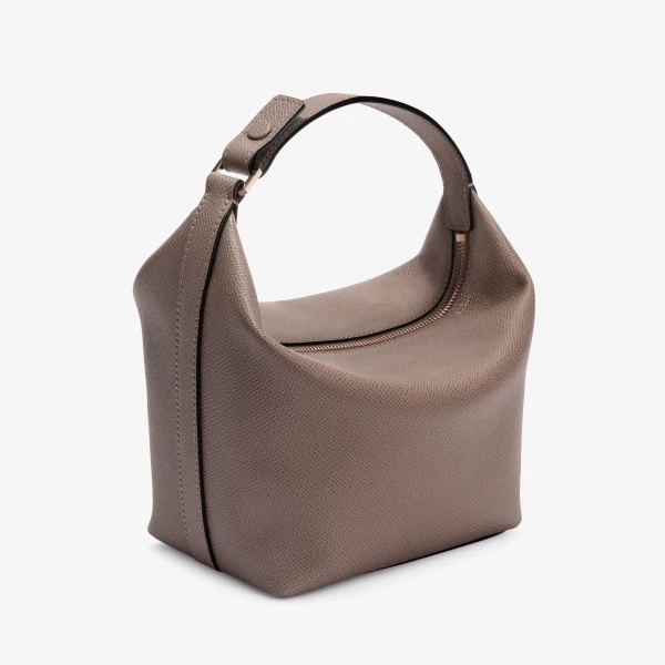 Valextra Mochi Top Handle Mini Bag in Sahara Brown | Mini Bags | Luxury Shoes 