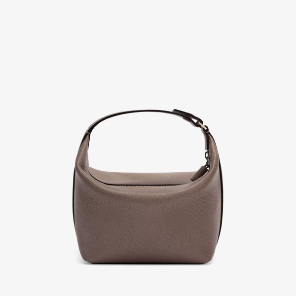 Valextra Mochi Top Handle Mini Bag in Sahara Brown | Mini Bags | Luxury Shoes 