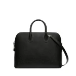 Valextra MyLogo Bowling Medium Bag in Black | Totes & Top-Handle Bags | Luxury Shoes 