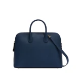 Valextra MyLogo Bowling Medium Bag in Sapphire Blue | Totes & Top-Handle Bags | Luxury Shoes 