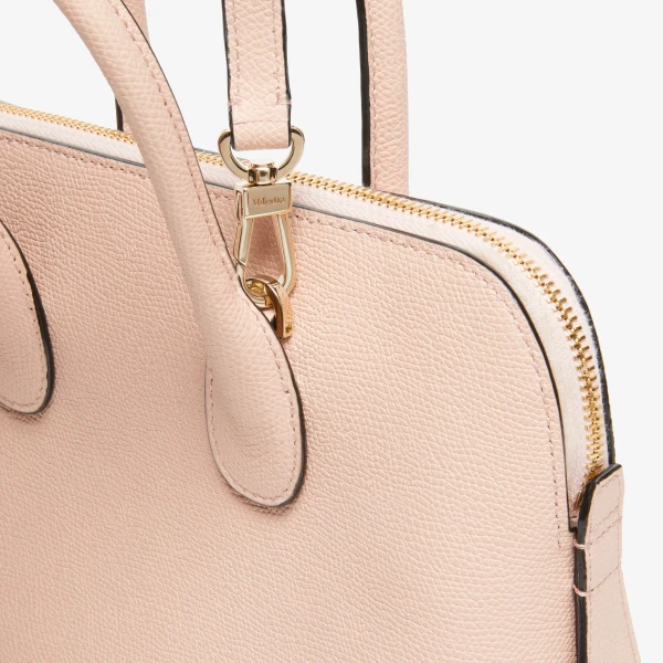 Valextra MyLogo Bowling Mini Bag in Bonne Mine Pink | Mini Bags | Luxury Shoes 