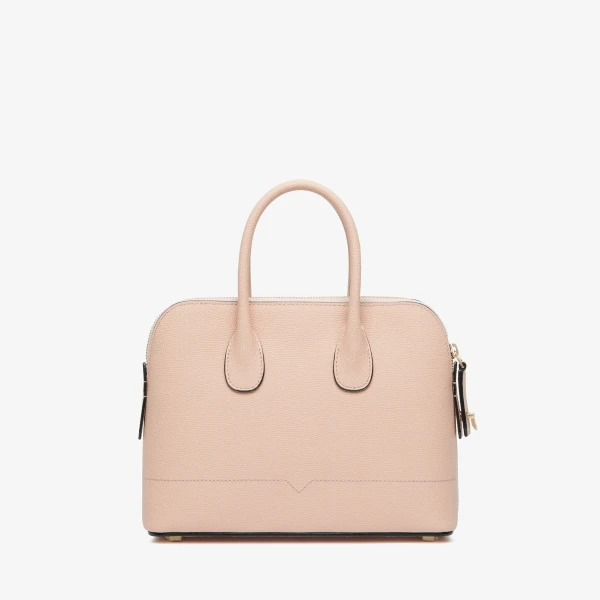 Valextra MyLogo Bowling Mini Bag in Bonne Mine Pink | Mini Bags | Luxury Shoes 