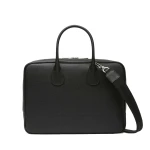 Valextra MyLogo Laptop Bag in Black | Men Bags | Luxury Shoes 