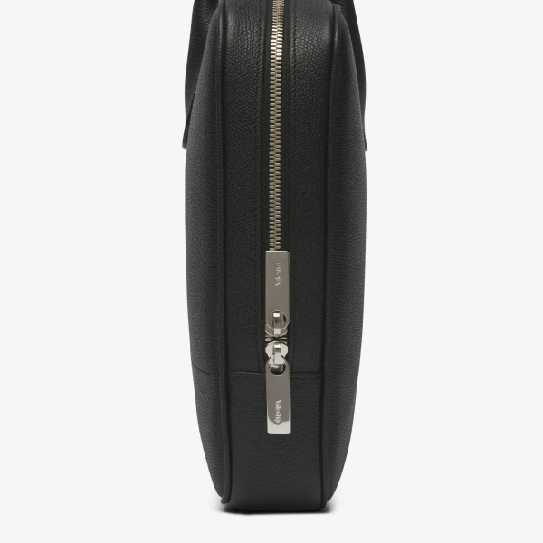 Valextra MyLogo Laptop Bag in Black | Men Bags | Luxury Shoes 