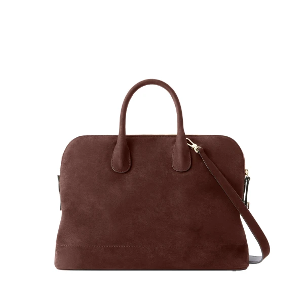 MyLogo Senso Bowling Medium Bag in Chocolate Brown